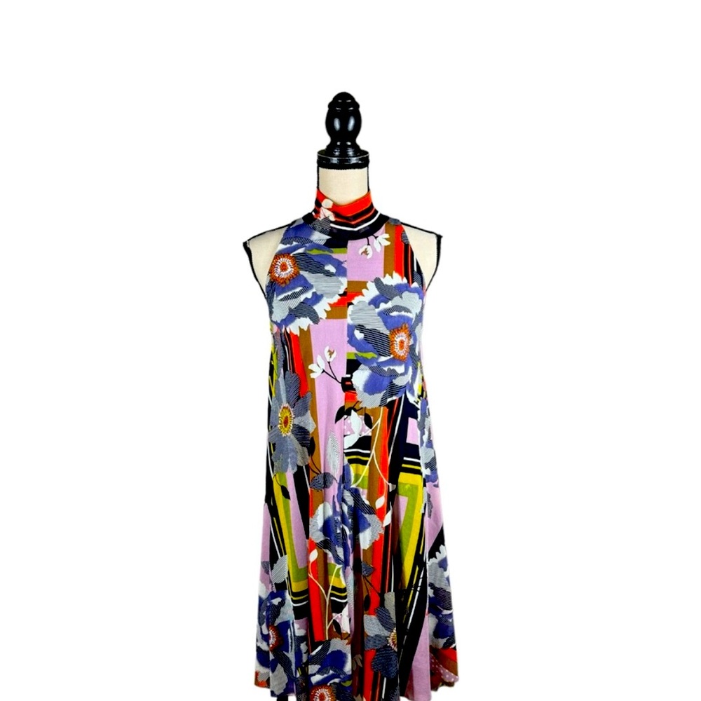Petit Pois by Viviana G Retro Mod Style Dress size large.